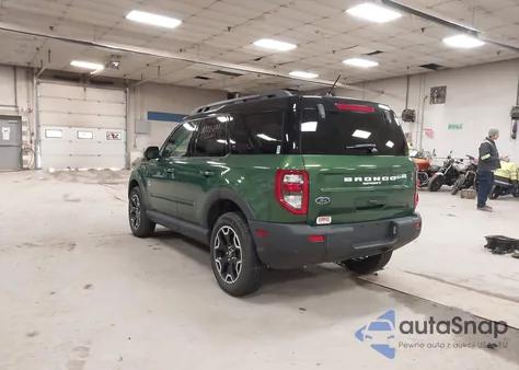 2025 Ford Bronco Sport Outer Banks из США, поврежденный, VIN 3FMCR9CN6SRE55044